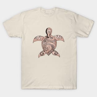 stilisierte Schildkröte T-Shirt